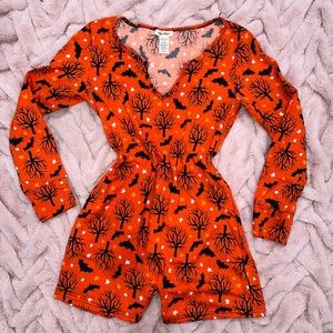 Halloween Romper Pajamas pjs